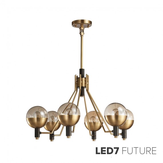 Loft Industry Modern - RetroFuture Chandelier